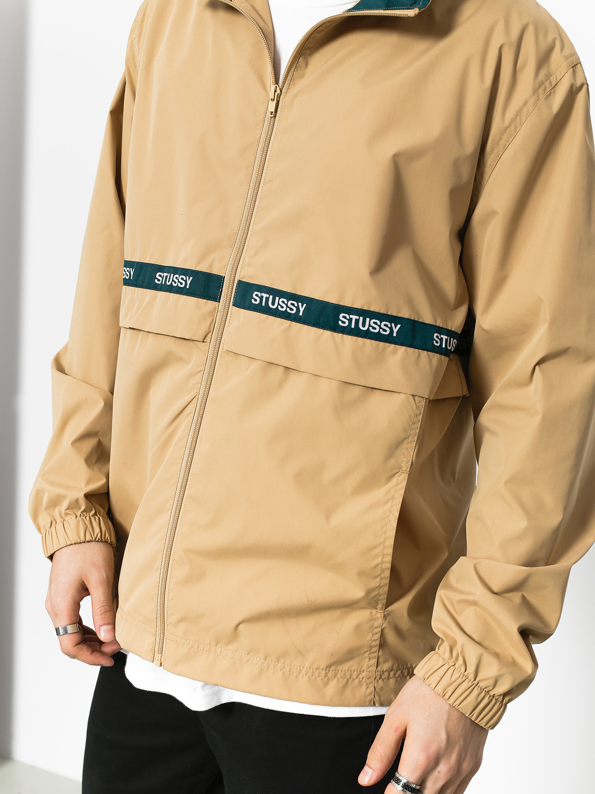 Kurtka Stussy Lewis Track (beige)