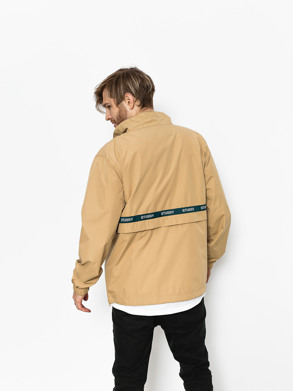 Kurtka Stussy Lewis Track (beige)