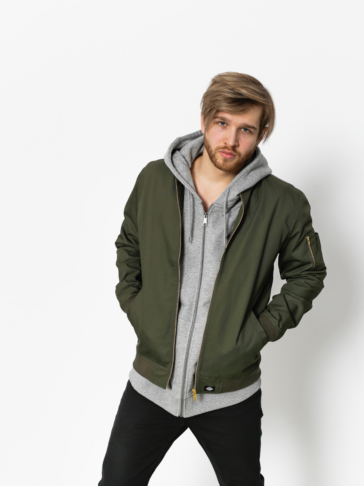 Kurtka Dickies Hughson (dark olive)
