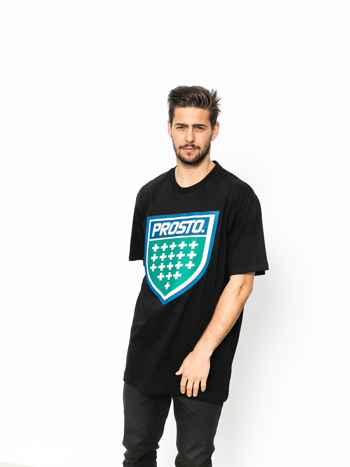 T-shirt Prosto Shield XVIII (black)