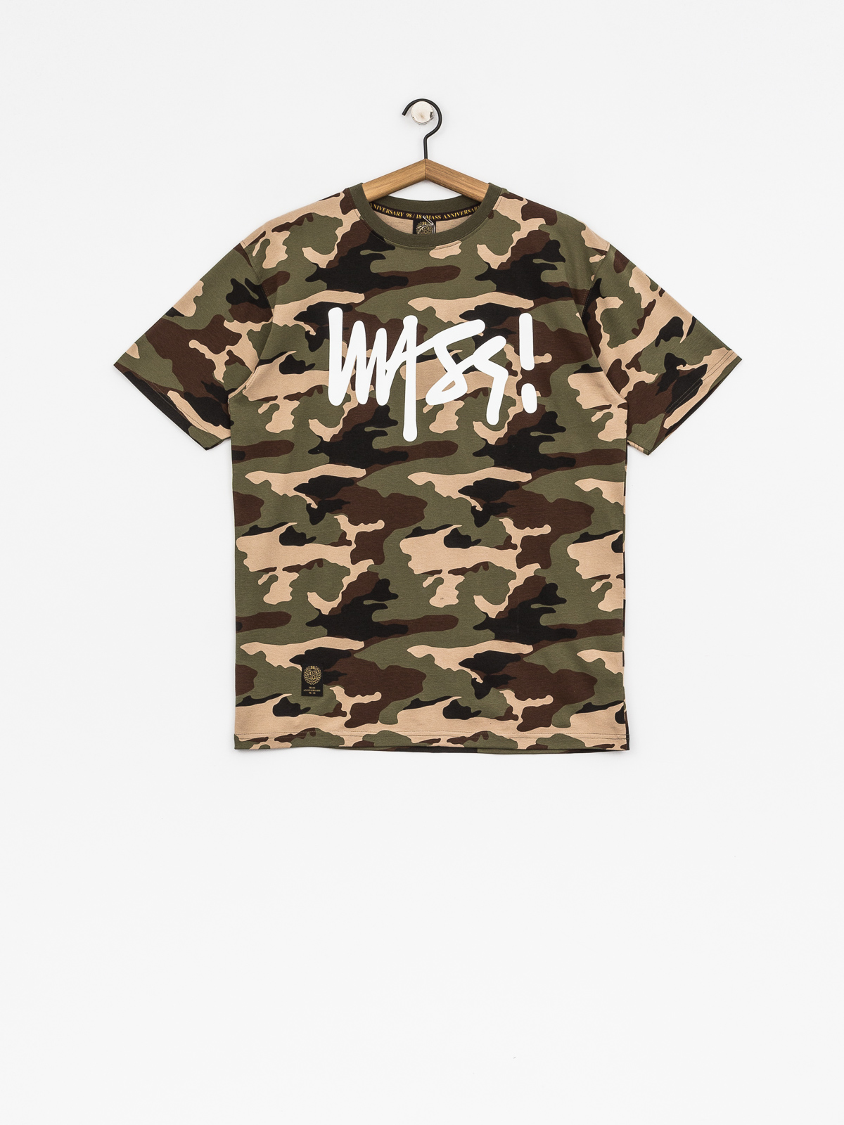 T-shirt MassDnm Signature (woodland camo)