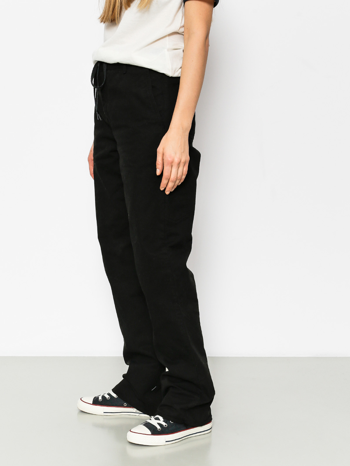 Spodnie Carhartt Pierce Straight R E Wmn (black)