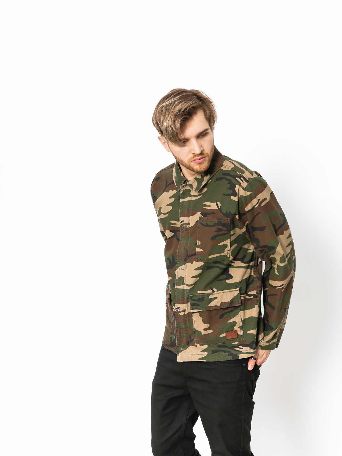 Brixton camo jacket sale