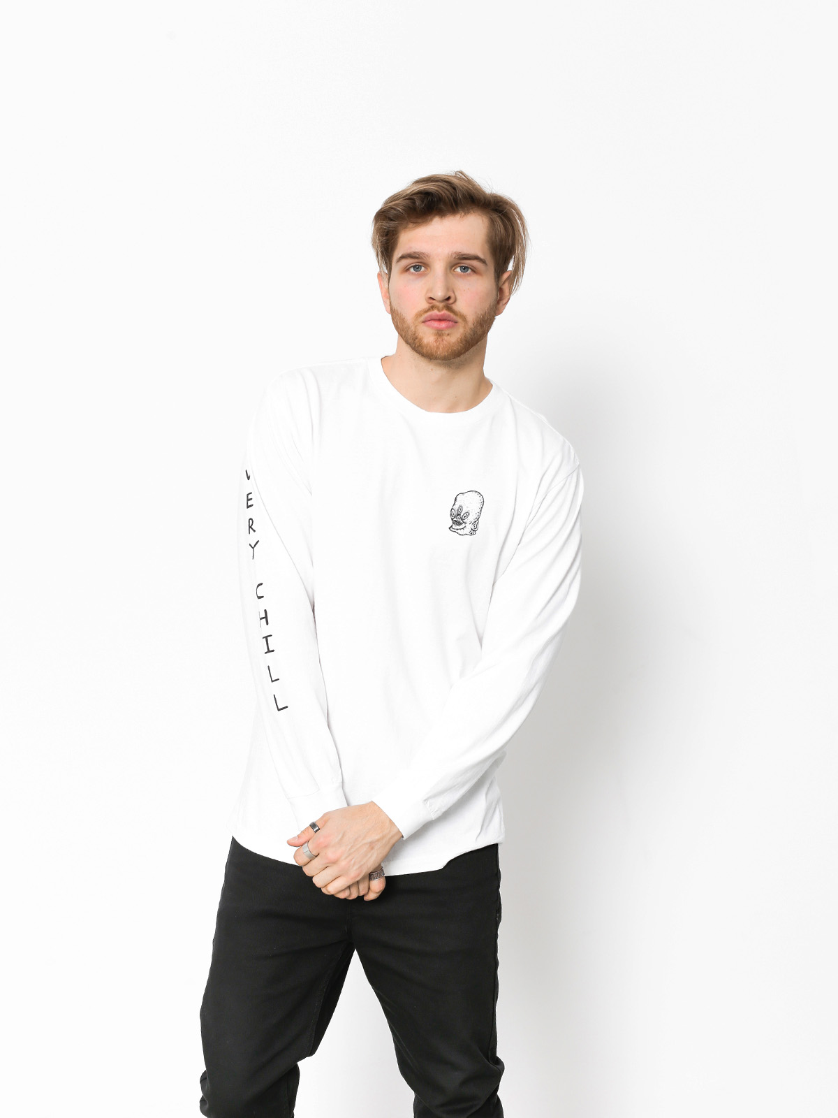 Longsleeve Brixton Chill Stt (white)