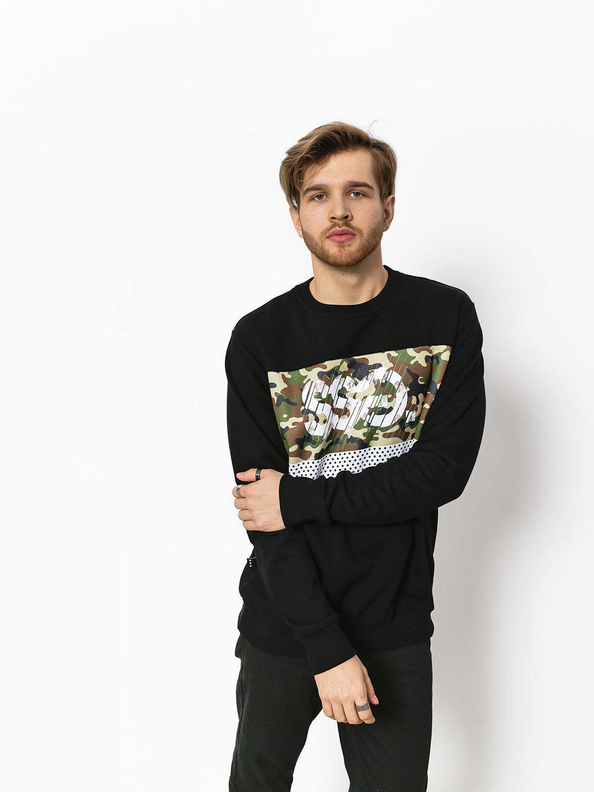 Bluza SSG Moro Cut (black/camo)