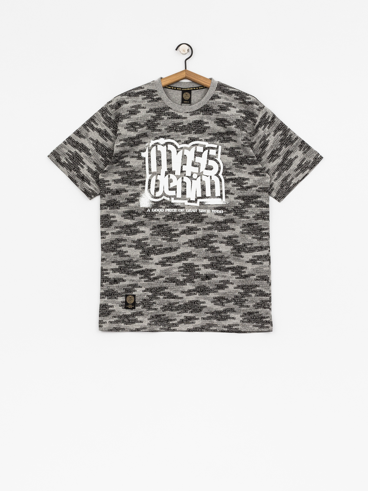 T-shirt MassDnm Assassin (light heather grey)