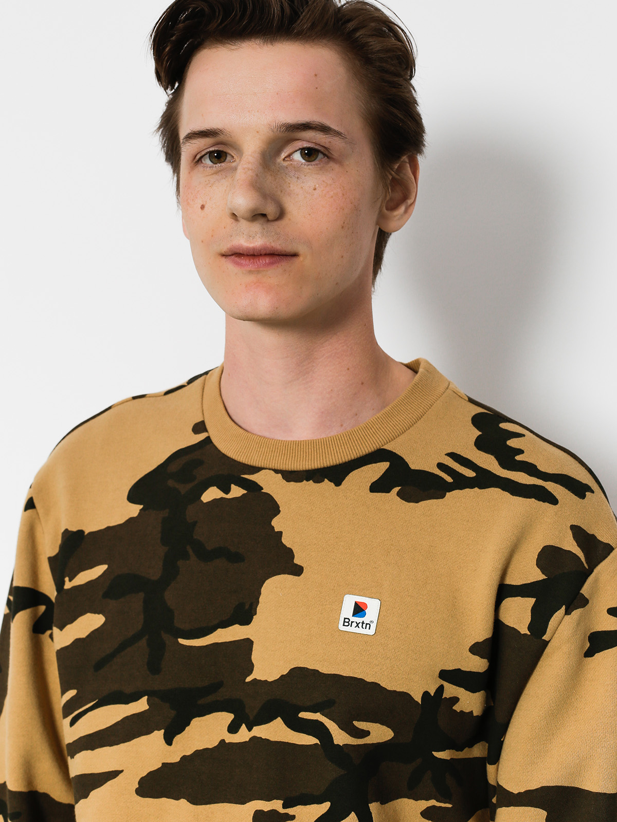 Bluza Brixton Stowell Crew (camo)