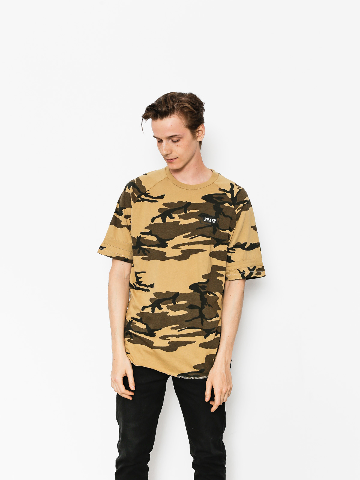 T-shirt Brixton Rockford Baseball (camo)