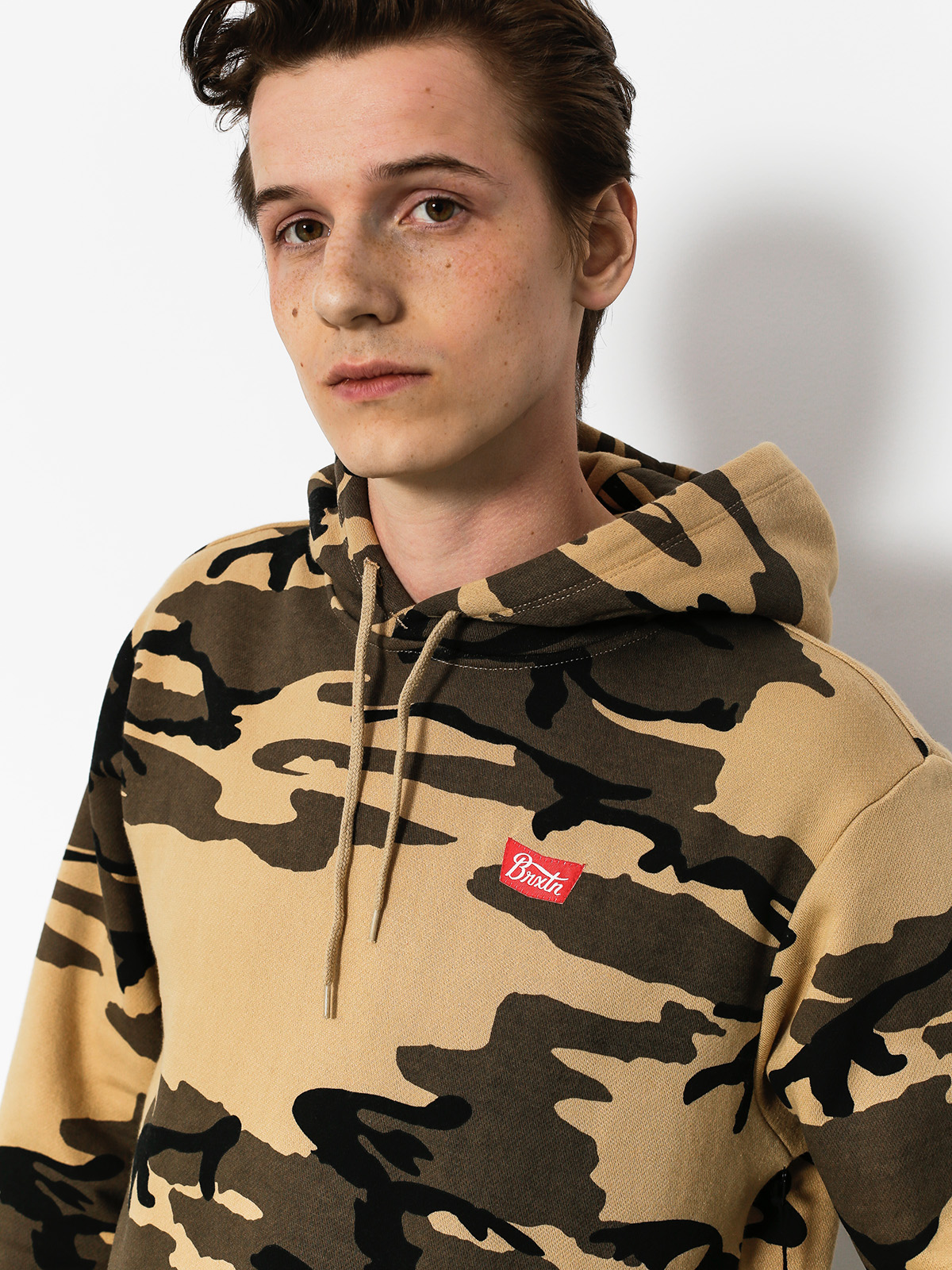 Bluza z kapturem Brixton Stith Wl Intl HD (camo)