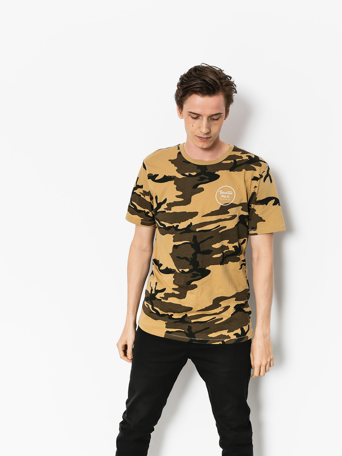 T-shirt Brixton Wheeler II Prt (camo)