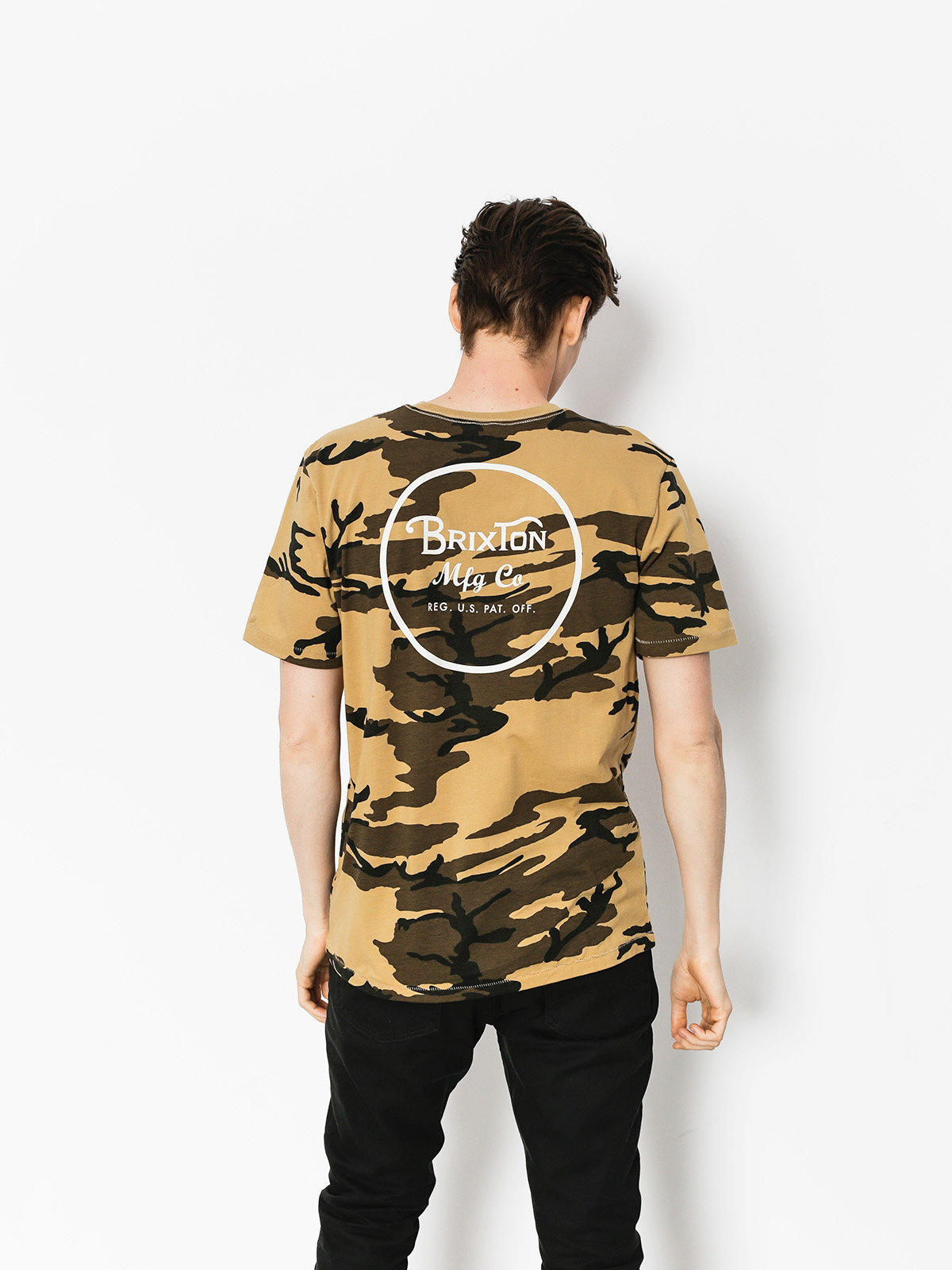 T-shirt Brixton Wheeler II Prt (camo)