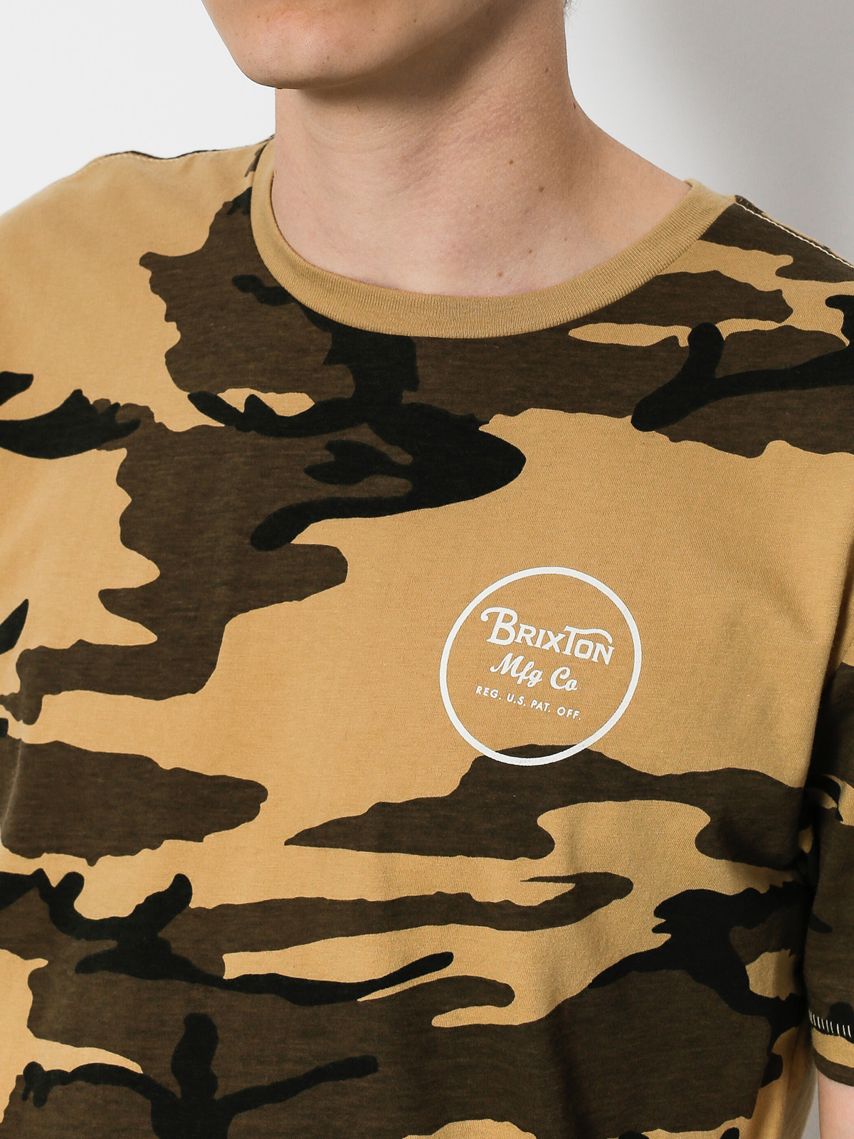 T-shirt Brixton Wheeler II Prt (camo)