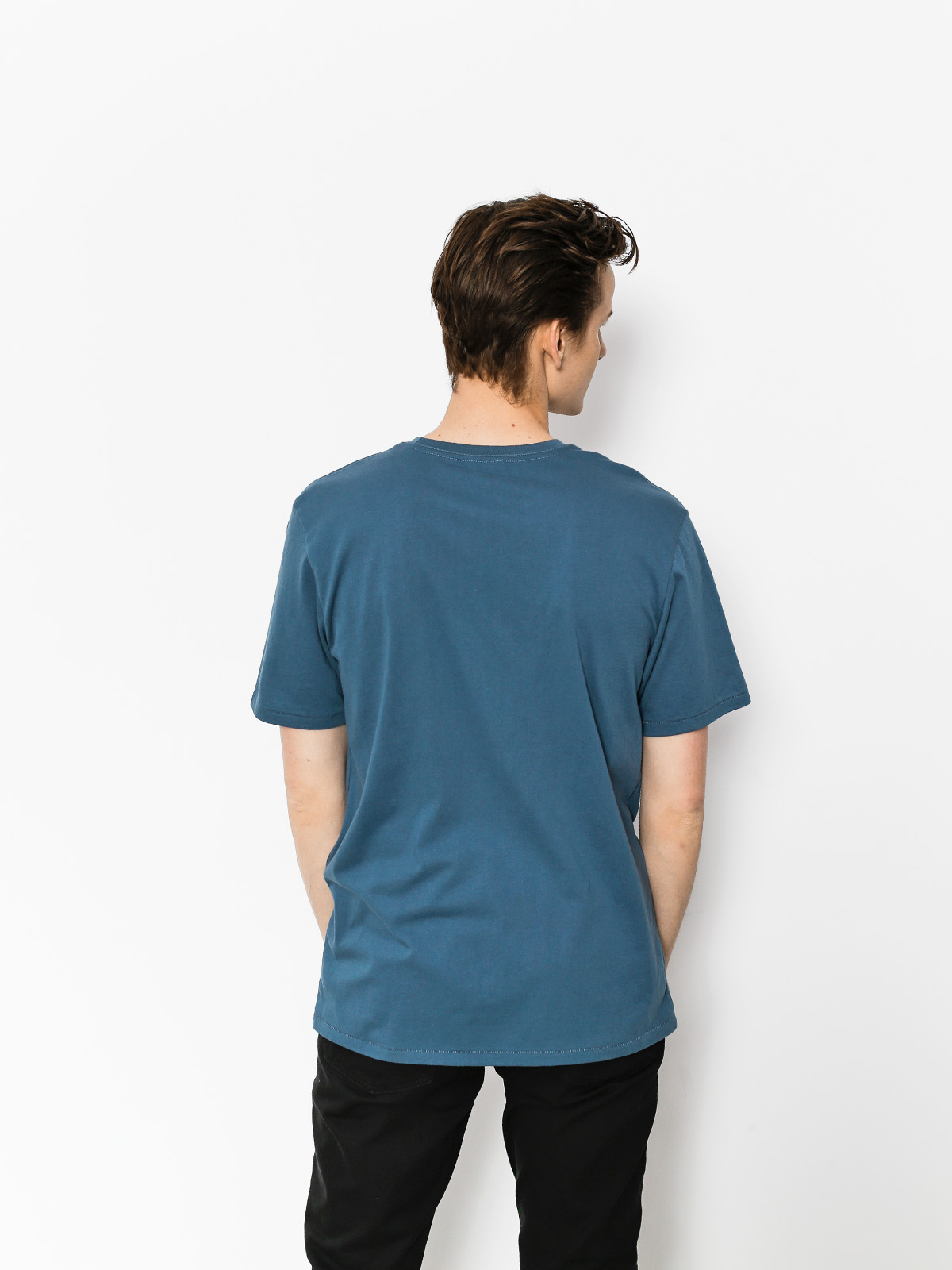 T-shirt Brixton Mercury Prt (dusty blue)