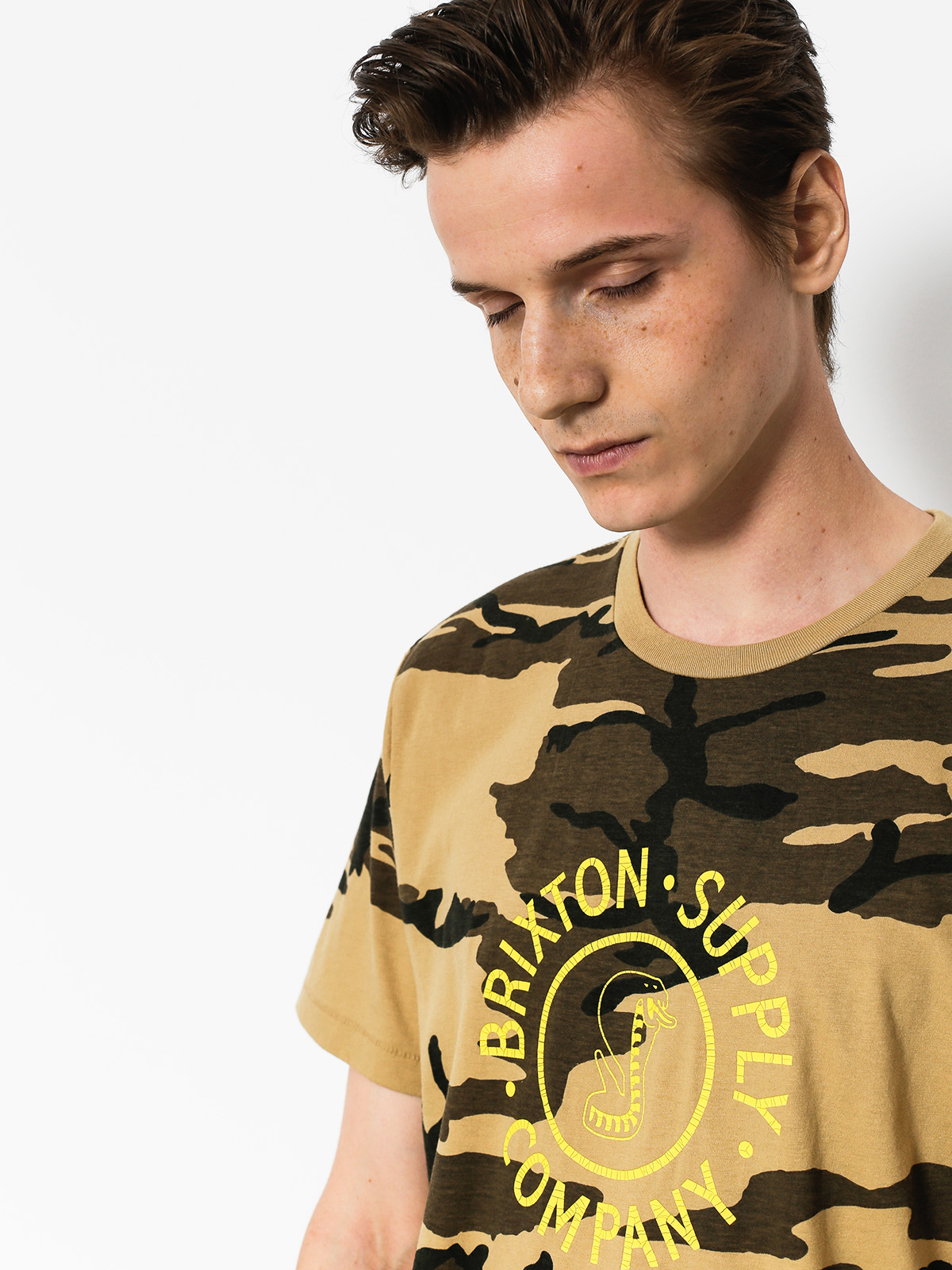T-shirt Brixton Battalion Prt (camo)