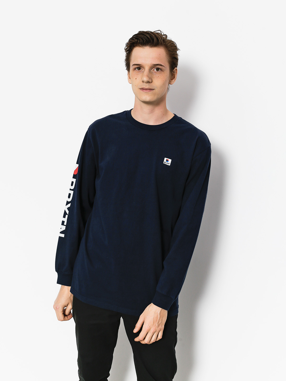 Longsleeve Brixton Stowell Stt (navy)