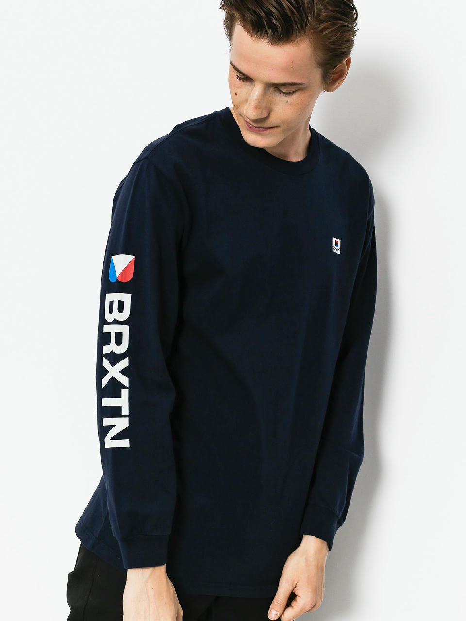 Longsleeve Brixton Stowell Stt (navy)