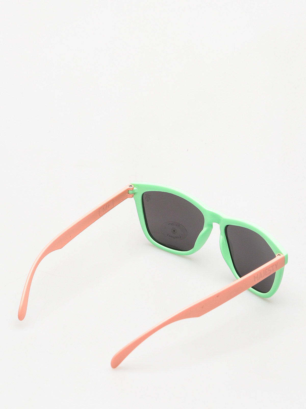 Okulary przeciwsłoneczne Majesty Shades M (avocado/powder pink/smoke lens)