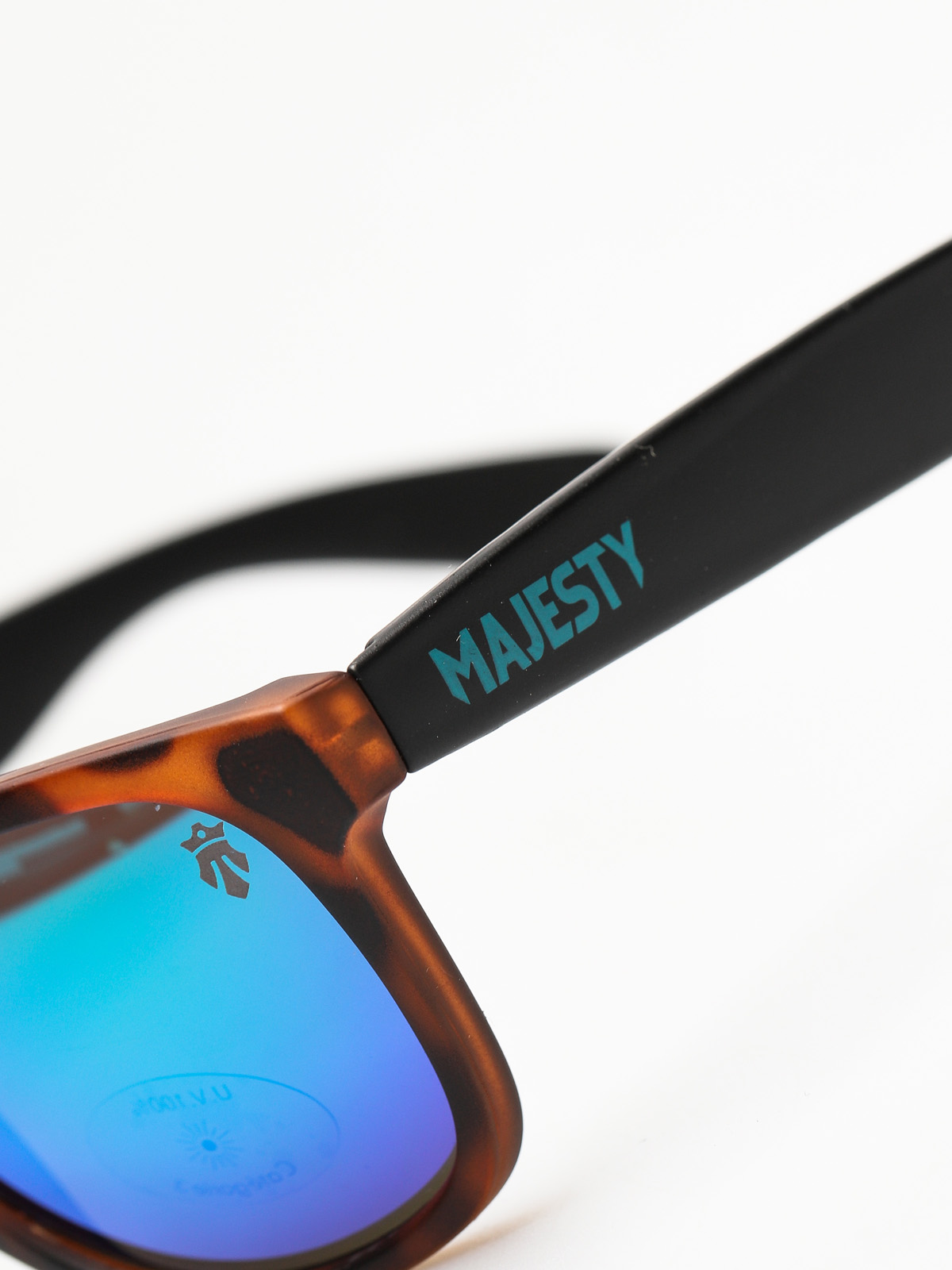 Okulary przeciwsłoneczne Majesty Shades L (tortoise/black green mirror lens)