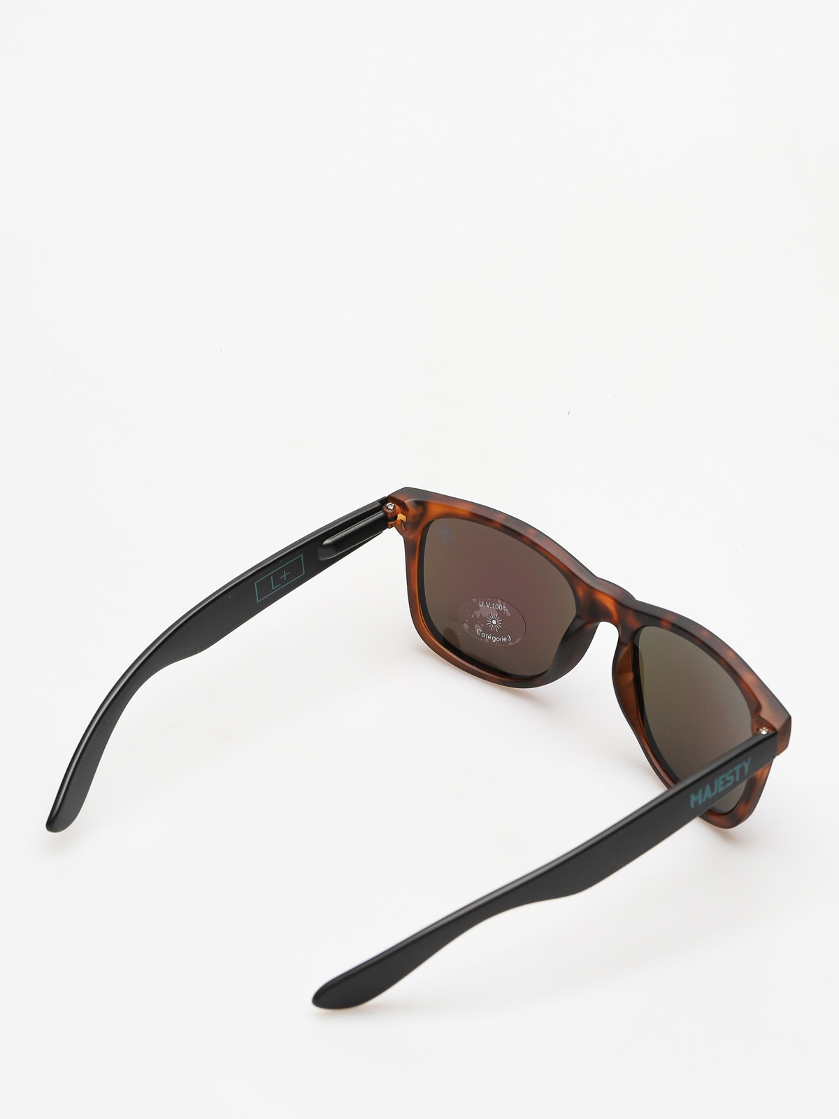 Okulary przeciwsłoneczne Majesty Shades L (tortoise/black green mirror lens)