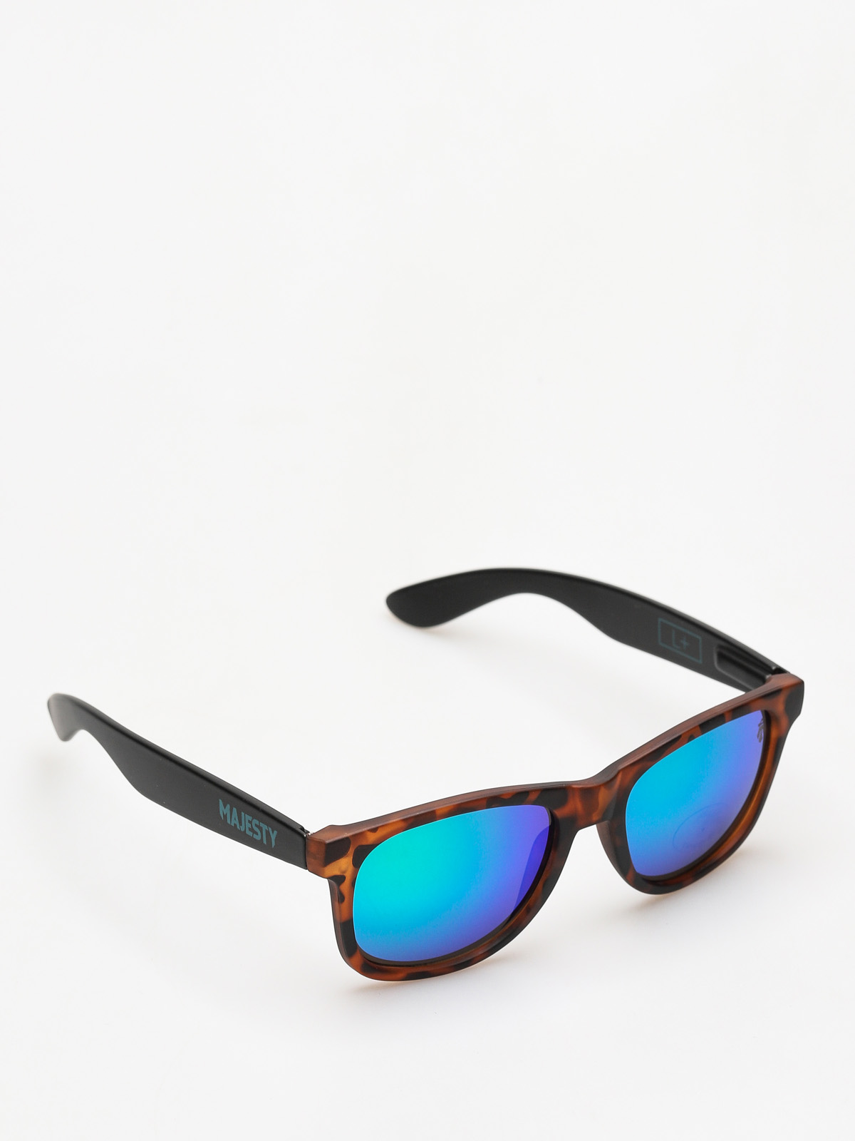 Okulary przeciwsłoneczne Majesty Shades L (tortoise/black green mirror lens)