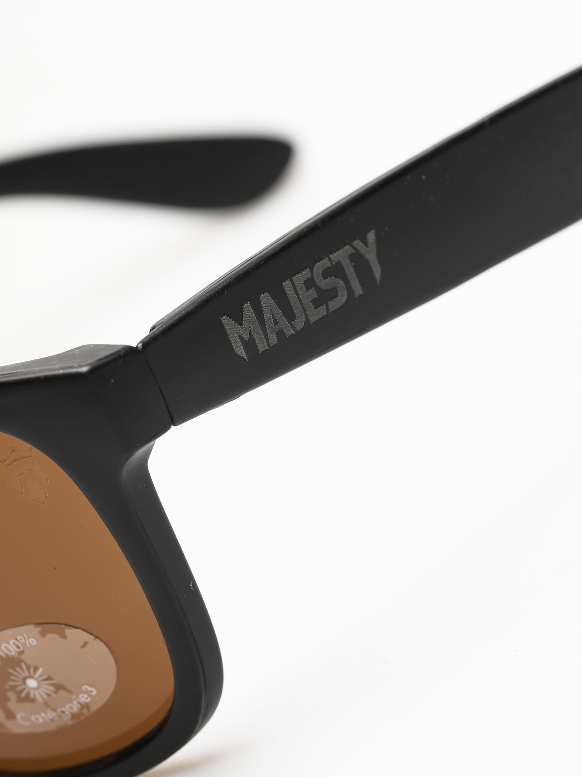 Okulary przeciwsłoneczne Majesty Shades L (black/black brown lens)