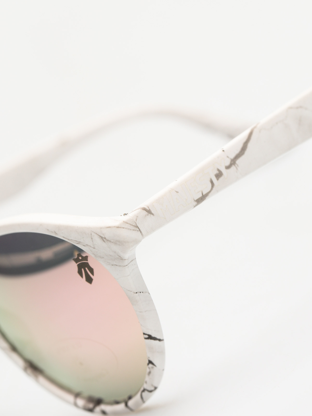 Okulary przeciwsłoneczne Majesty Lynx (marble/pink gold mirror lens)