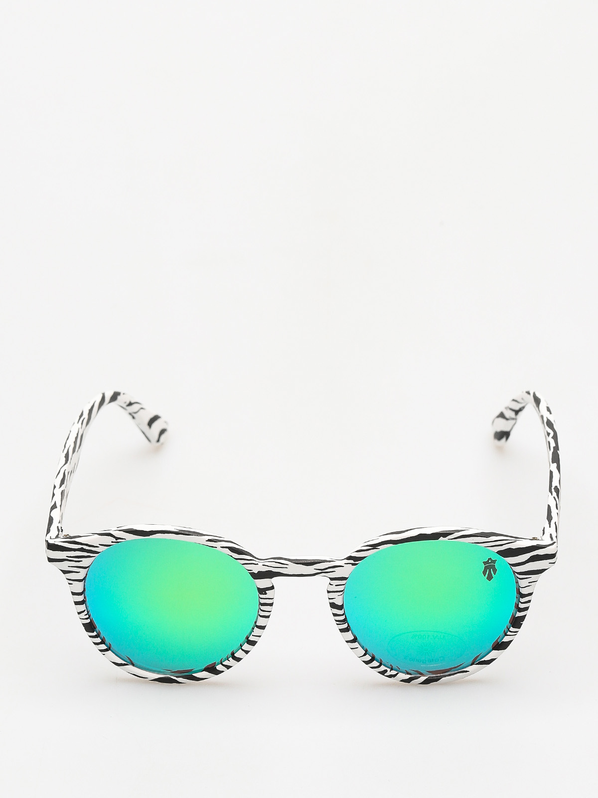 Okulary przeciwsłoneczne Majesty Lynx (zebra/green mirror lens)