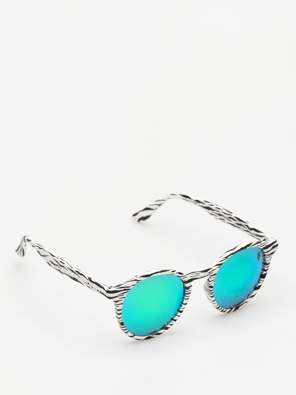 Okulary przeciwsłoneczne Majesty Lynx (zebra/green mirror lens)