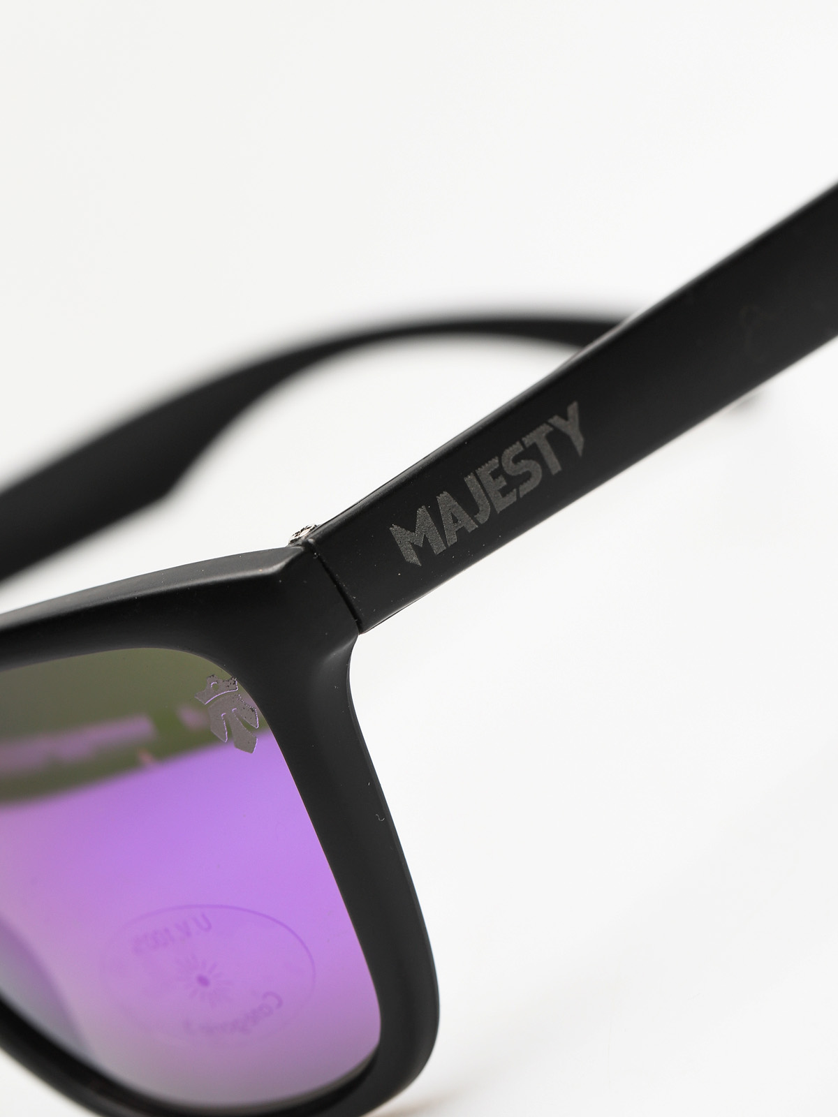 Okulary przeciwsłoneczne Majesty Shades M (black/purple mirror lens)