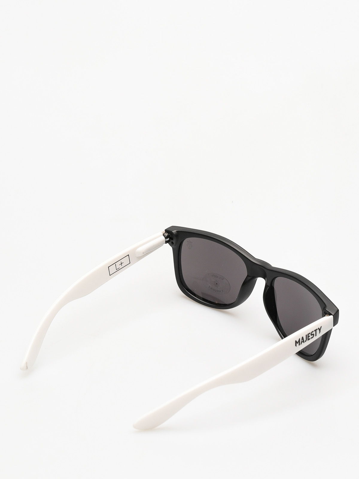 Okulary przeciwsłoneczne Majesty Shades L (black/white smoke lens)