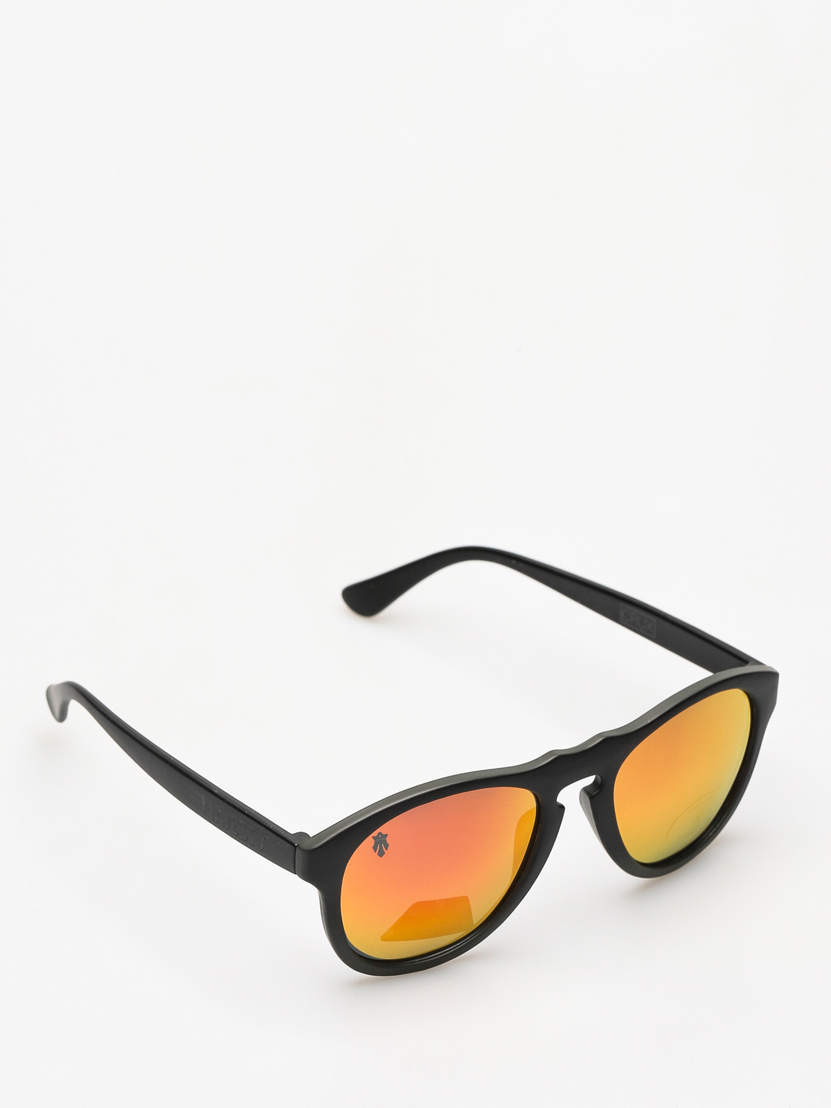 Okulary przeciwsłoneczne Majesty Crux (black/graphite red mirror lens)