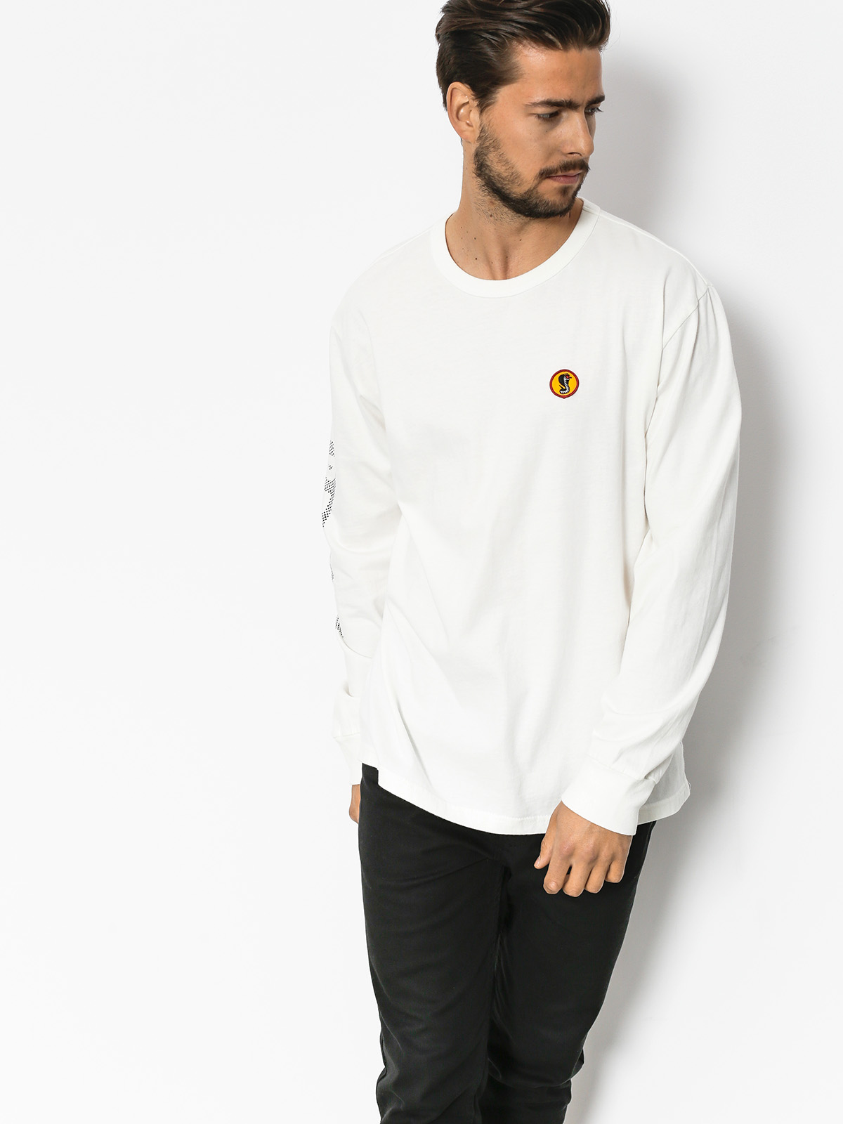 Longsleeve Brixton Fang Knit (off white)