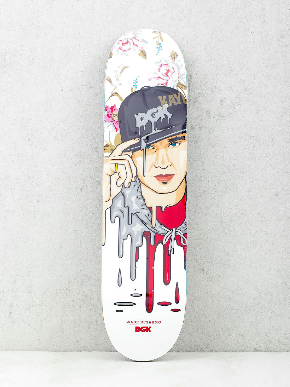 Deck DGK Desarmo Murked (white/red)