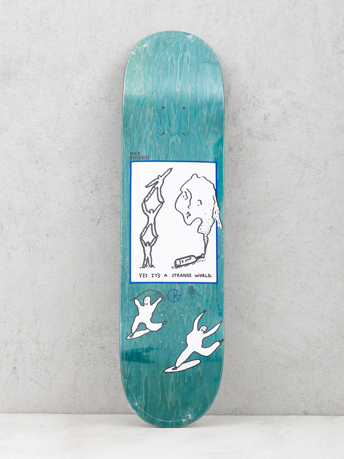 Deck Polar Skate Its A Strange World Nick Boseiro (green)