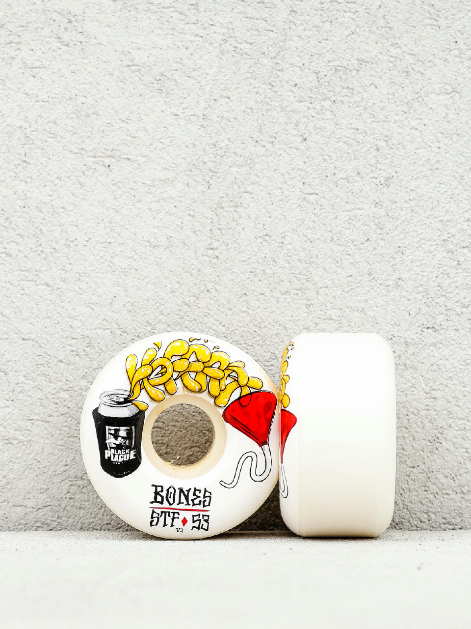 Kółka Bones Hoffart Beer Bong Formula V2 (white)