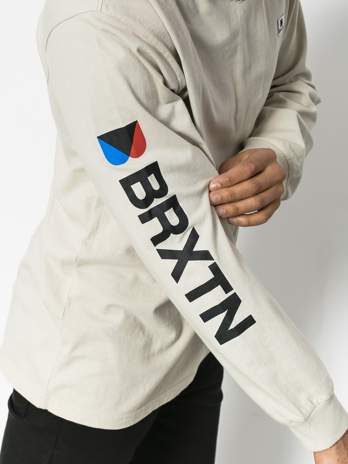 Longsleeve Brixton Stowell Stt (stone)