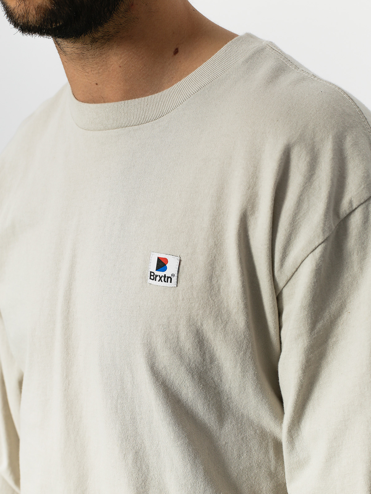 Longsleeve Brixton Stowell Stt (stone)