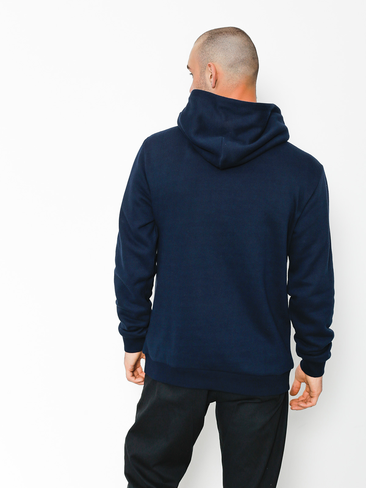 Bluza z kapturem Brixton Wheeler III Eu HD (navy/red)