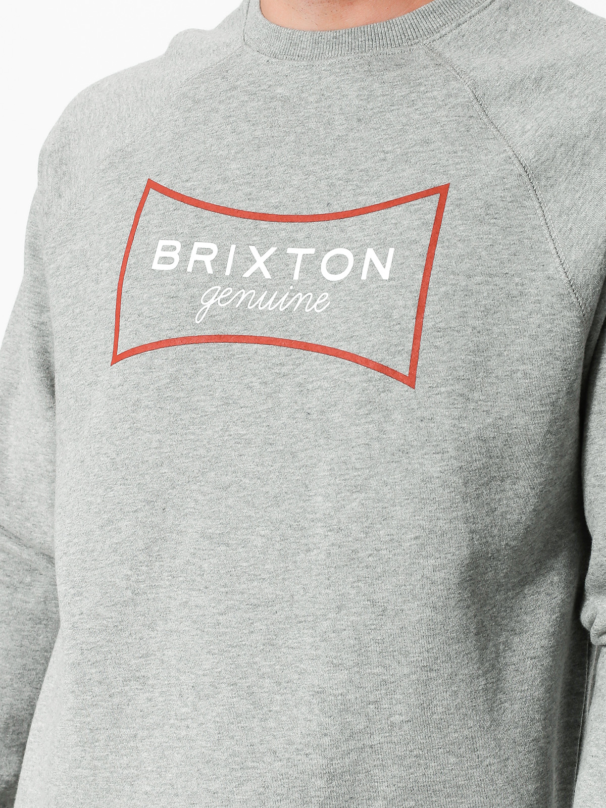 Bluza Brixton Ramsey III Intl Crew (heather grey)