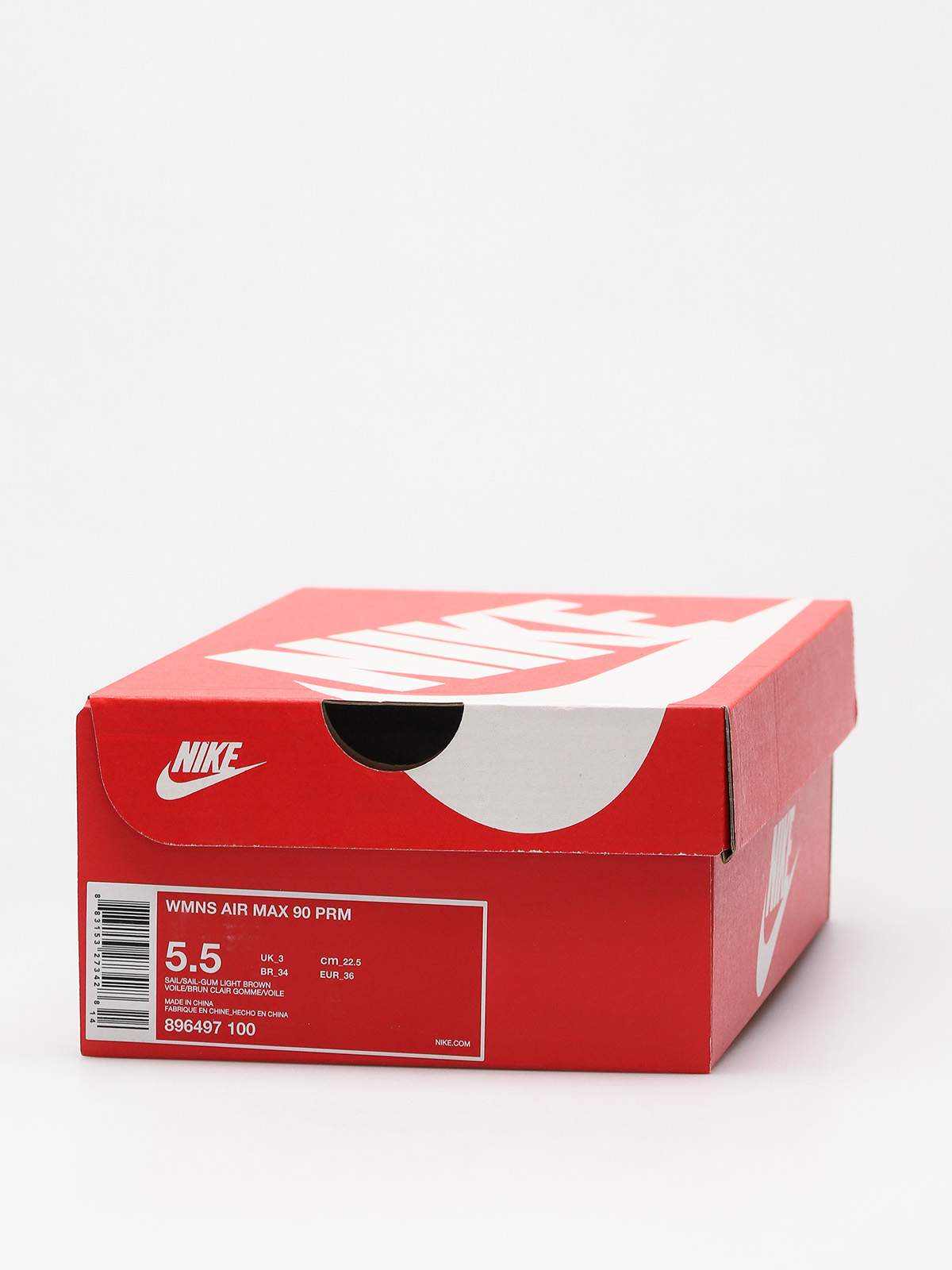 Buty Nike Air Max 90 Premium Wmn (sail/sail gum light brown white)