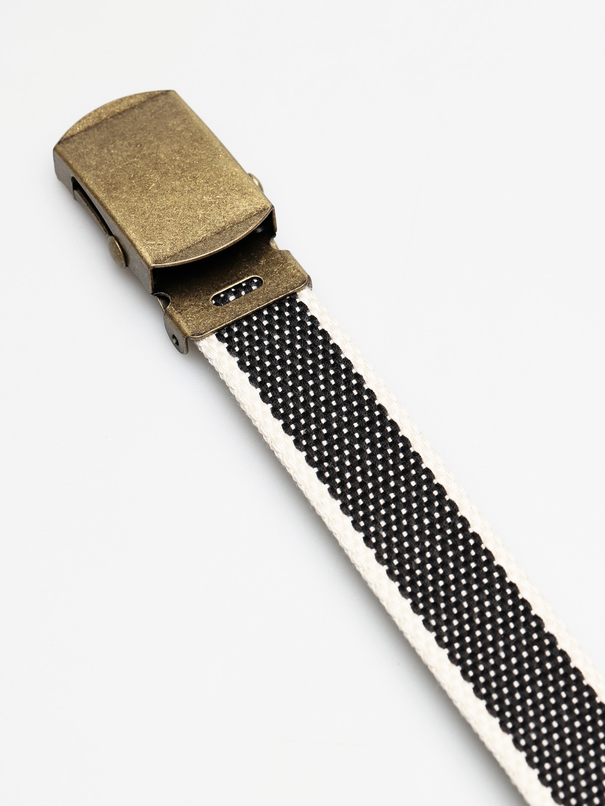 Pasek Brixton Edwards (black/cream)