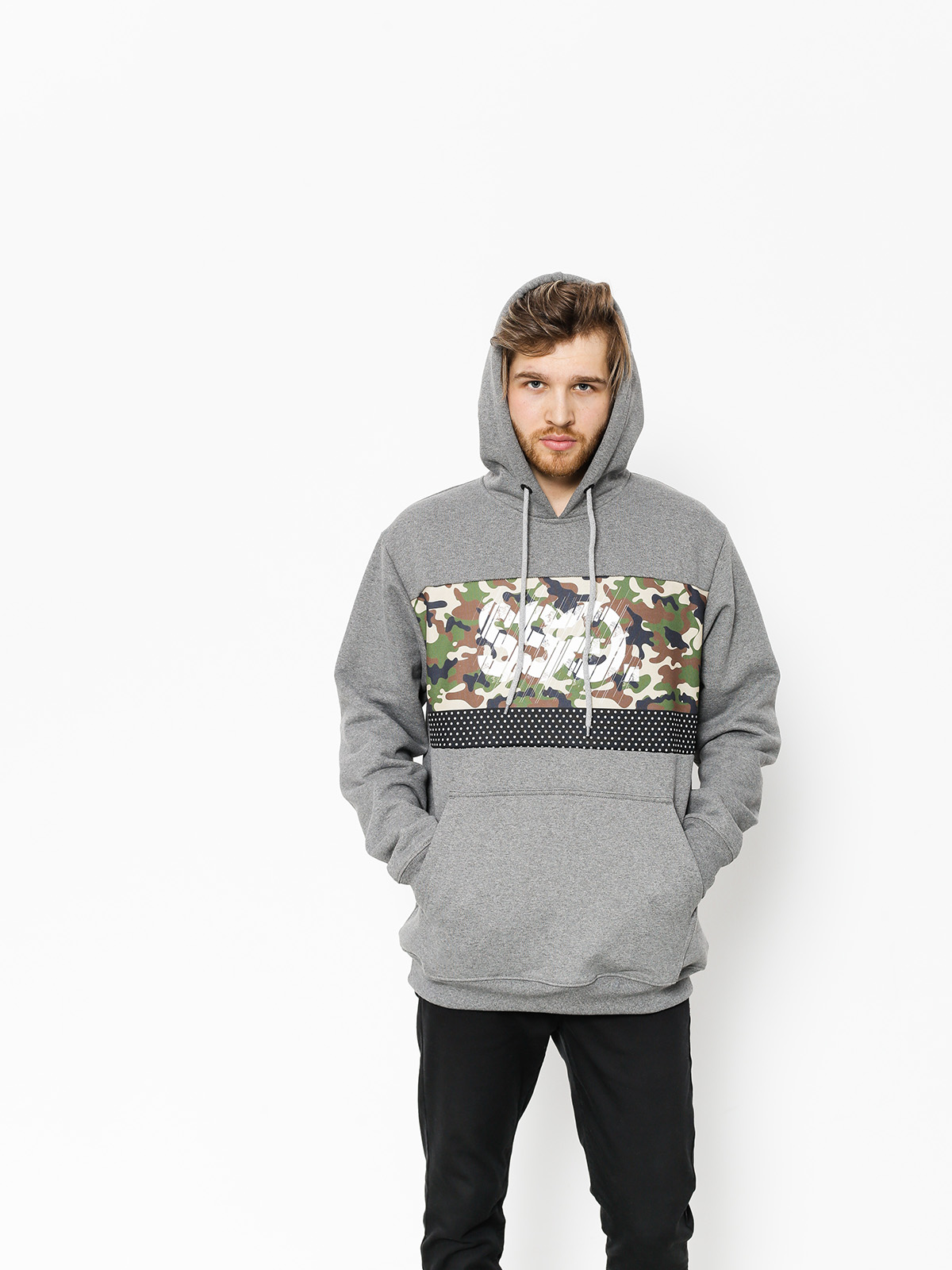 Bluza z kapturem SSG Moro Cut HD (grey/camo)