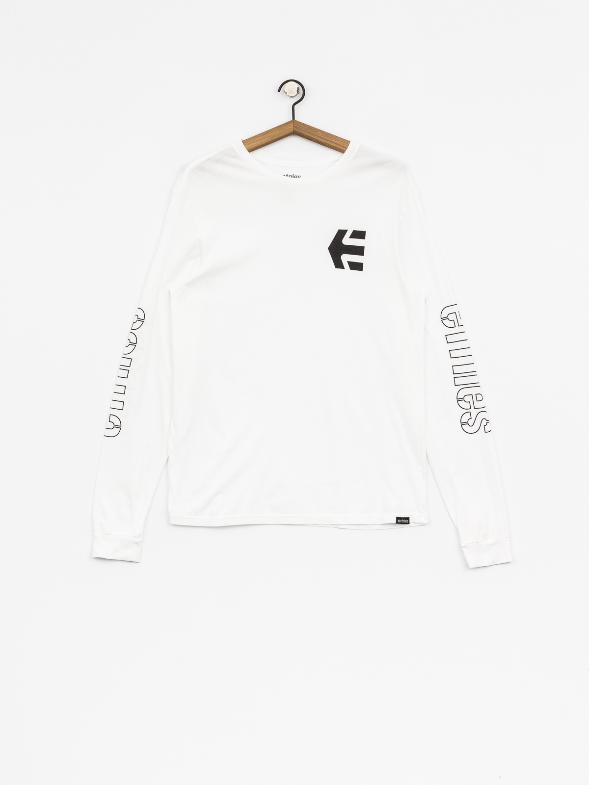 Longsleeve Etnies Stencil (white)