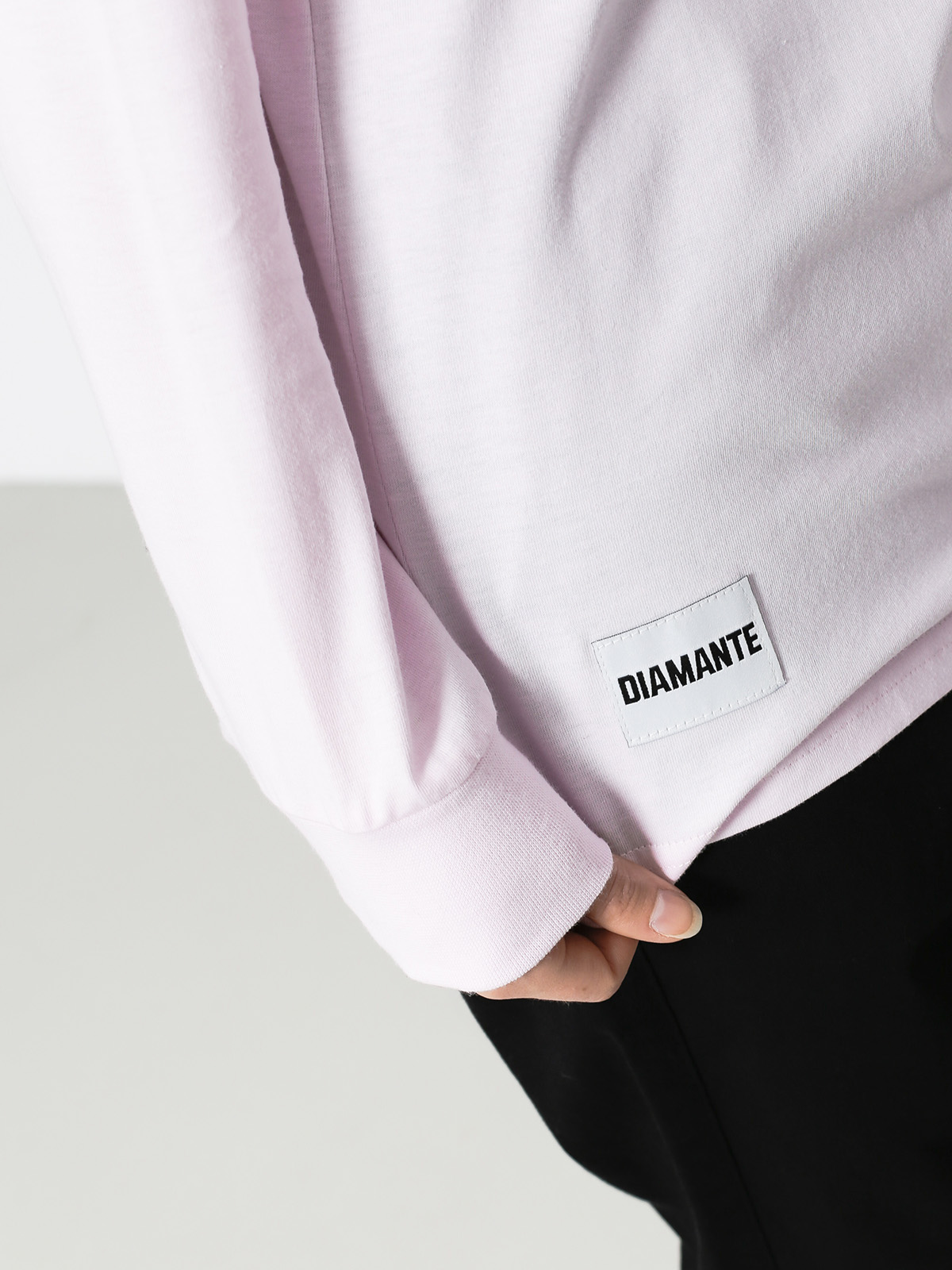 Longsleeve Diamante Wear Cieżko Jest Lekko Żyć Wmn (pink)