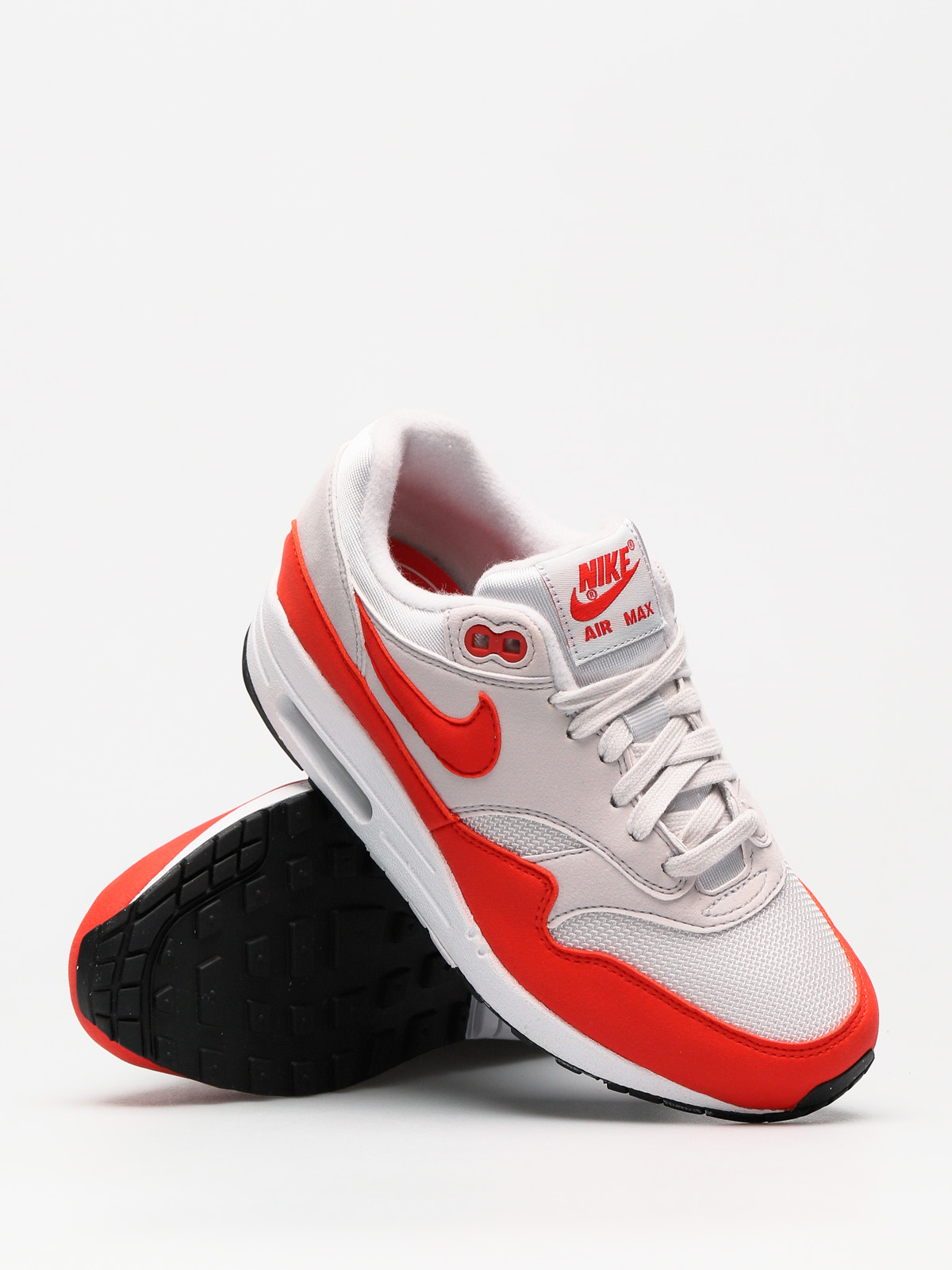 Buty Nike Air Max 1 Wmn (vast grey/habanero red)