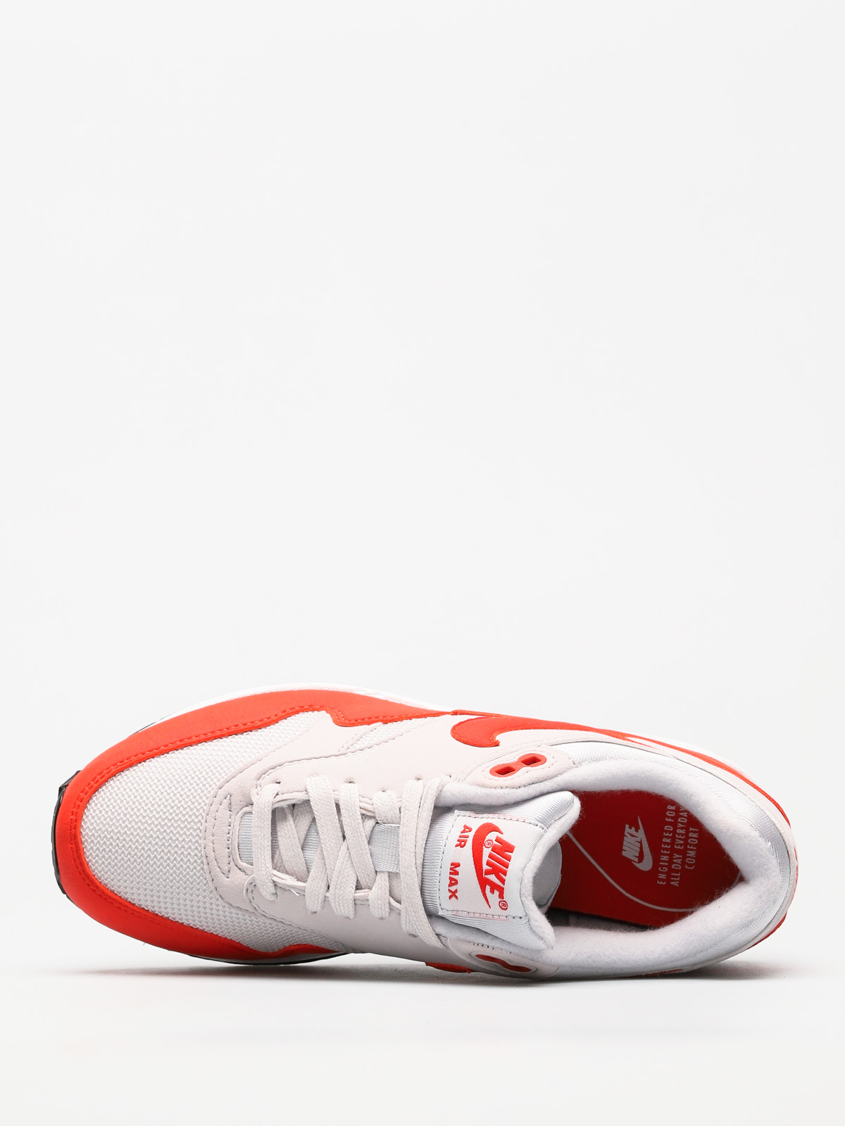 Buty Nike Air Max 1 Wmn (vast grey/habanero red)