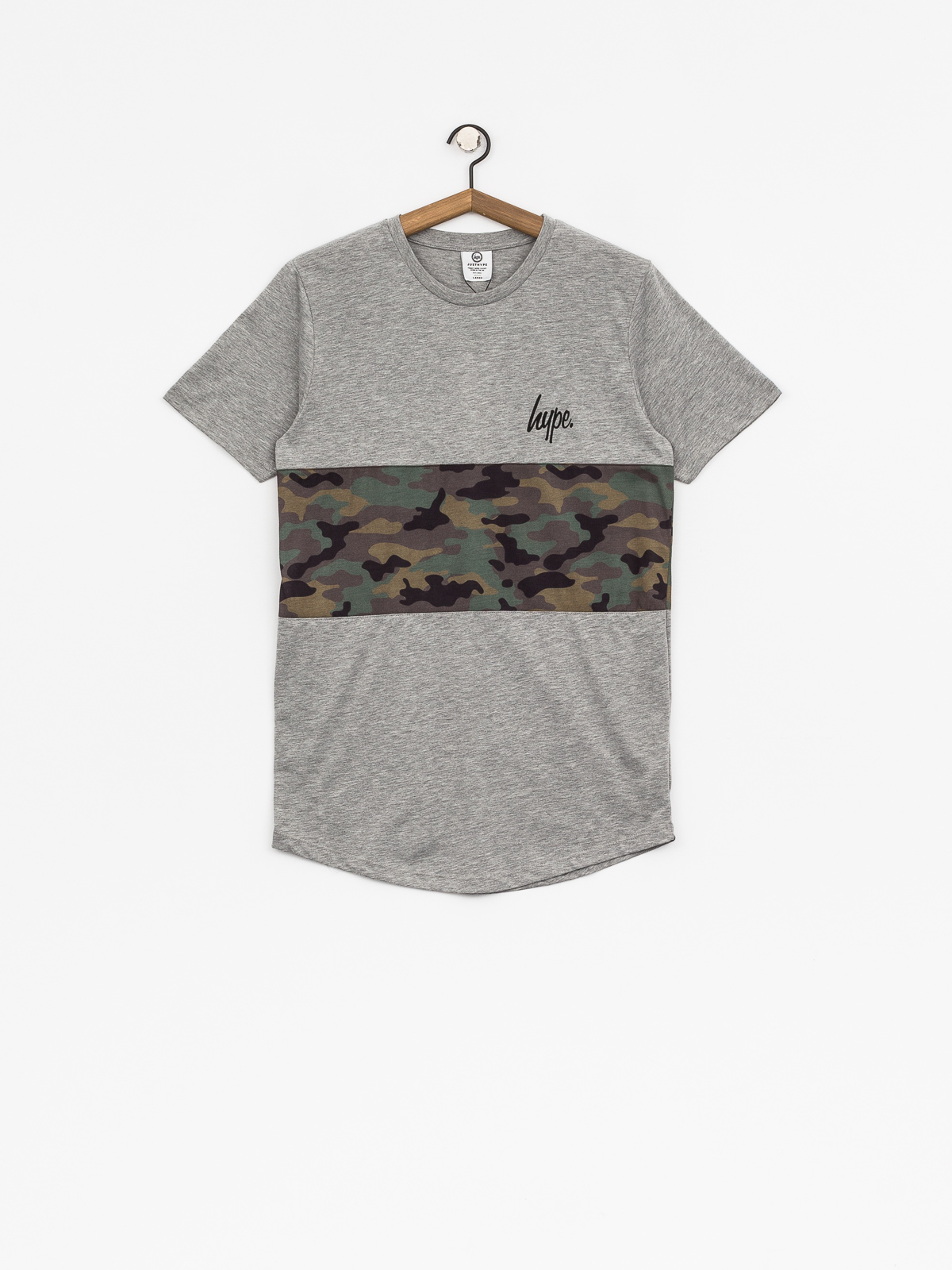 T-shirt Hype Camo Panel (grey/camo)