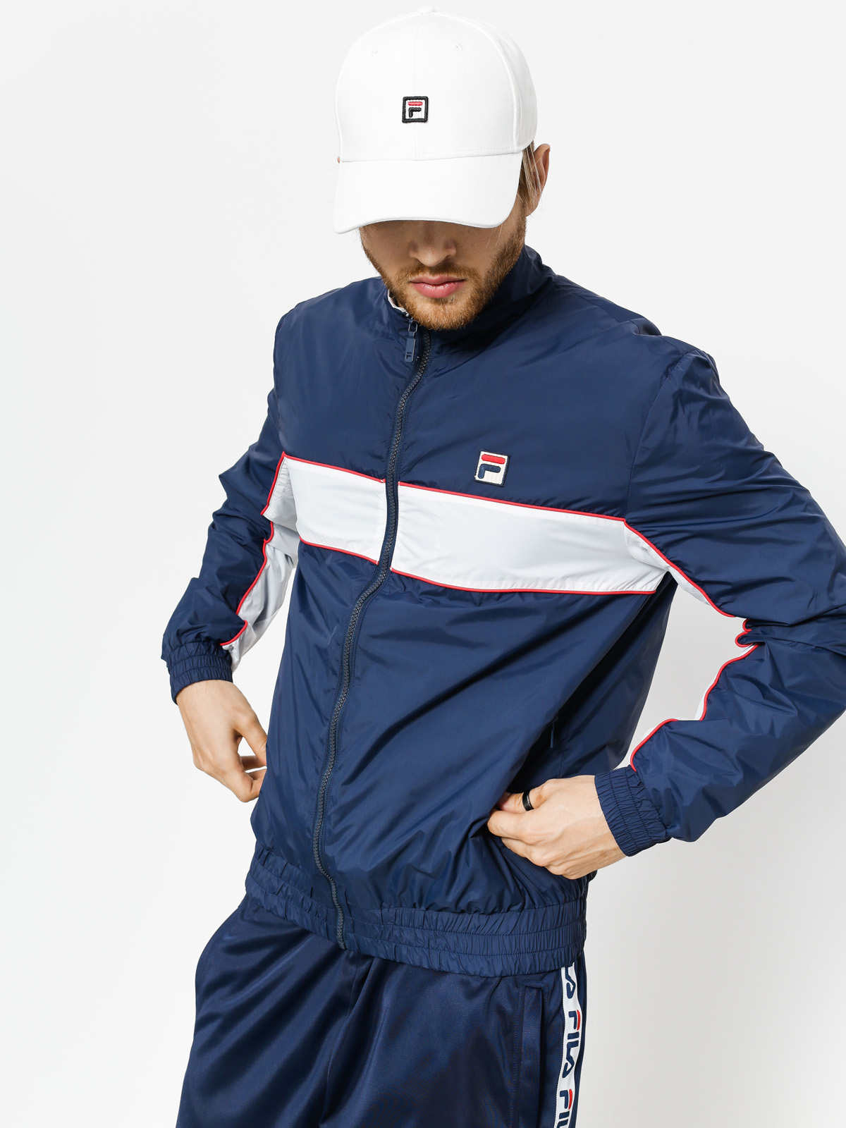 Kurtka Fila Amauri (peacoat/white)