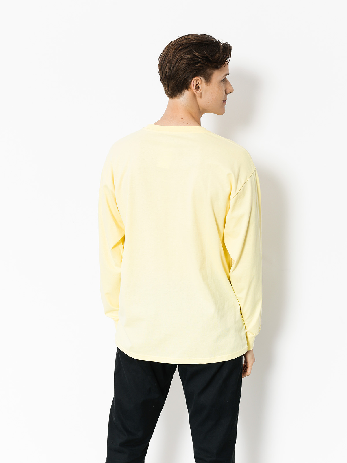 Longsleeve Polar Skate Signature (light yellow)