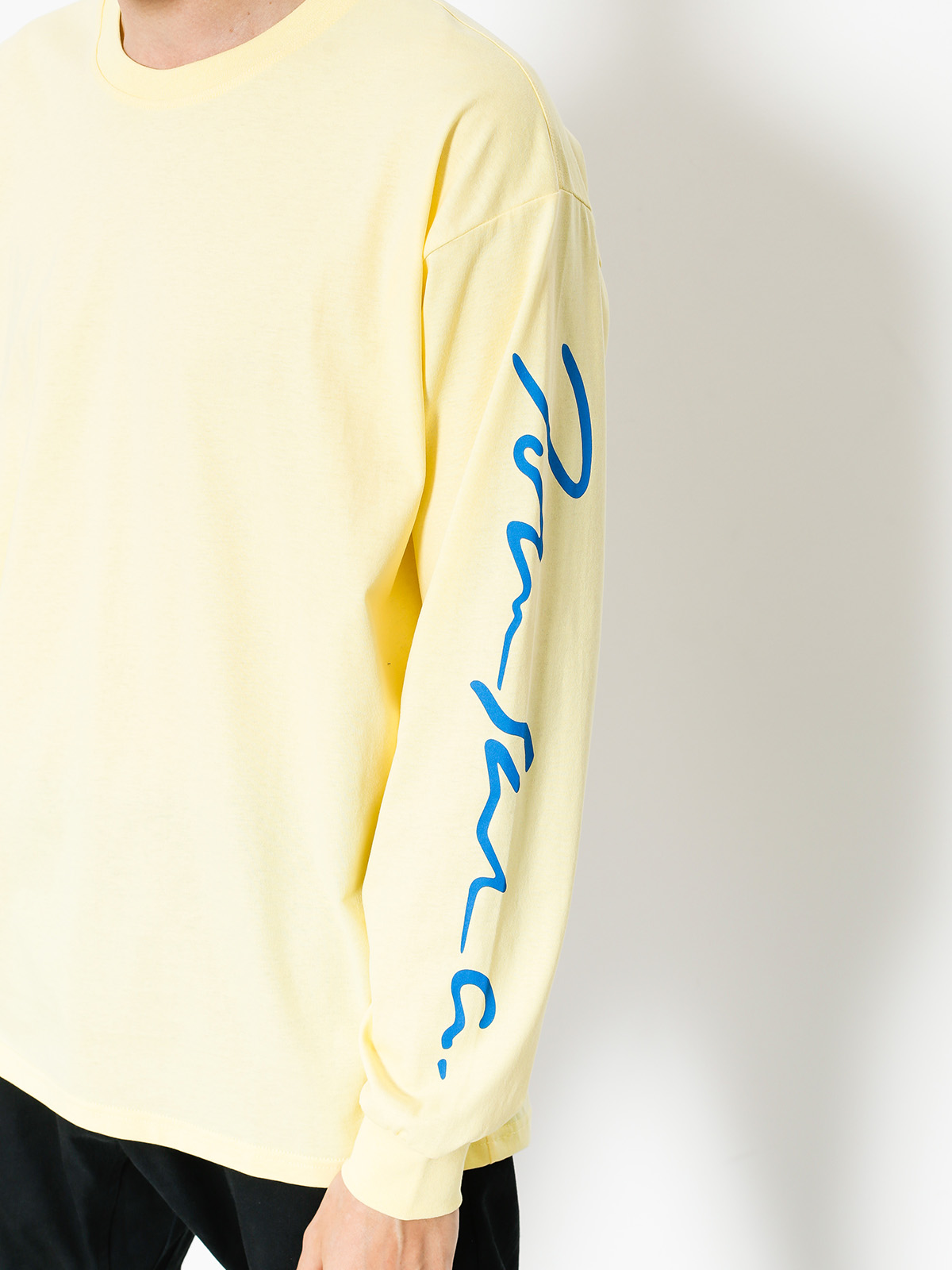 Longsleeve Polar Skate Signature (light yellow)
